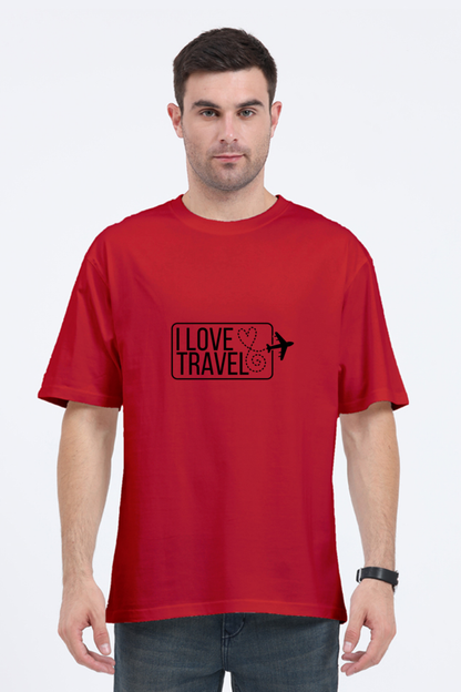 I Love Travel: Oversized T-shirt