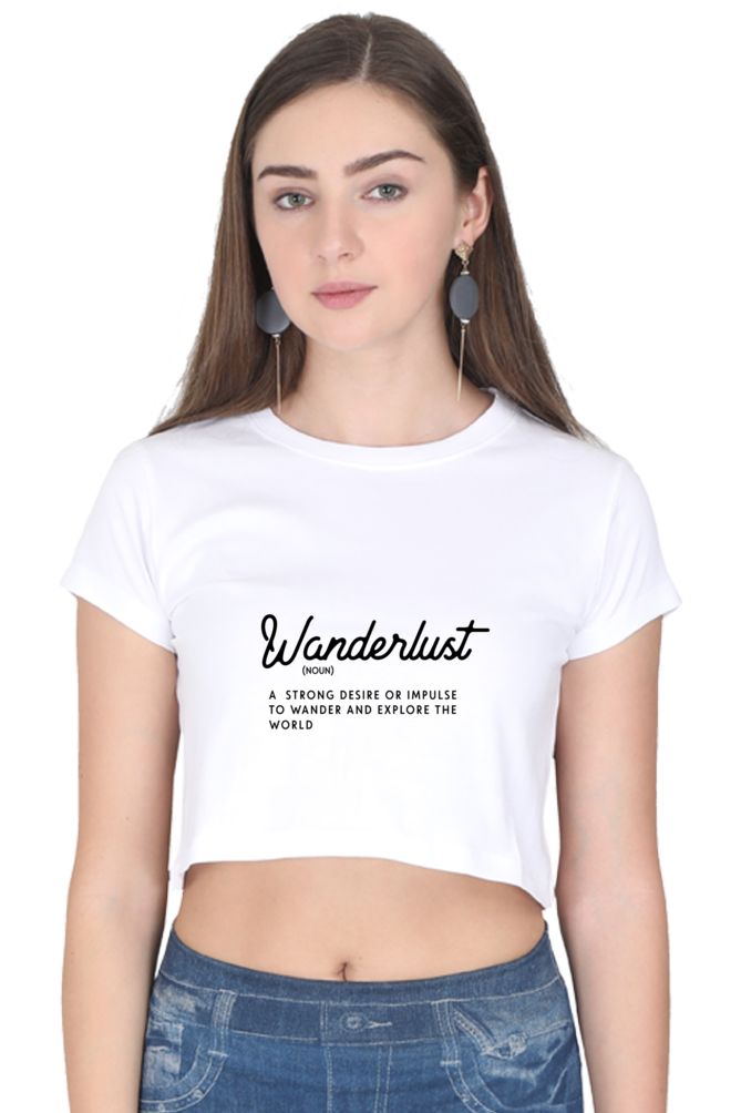 Wanderlust Crop Top