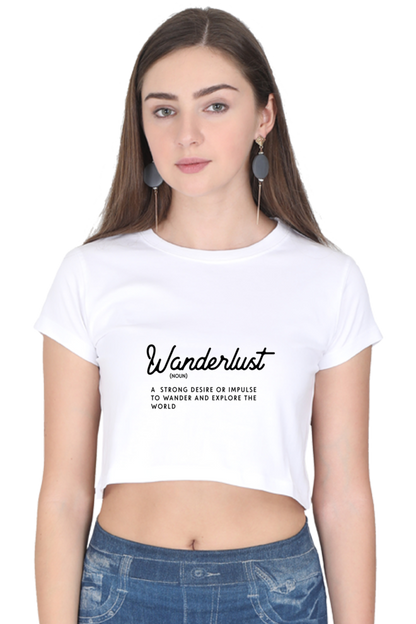 Wanderlust Crop Top