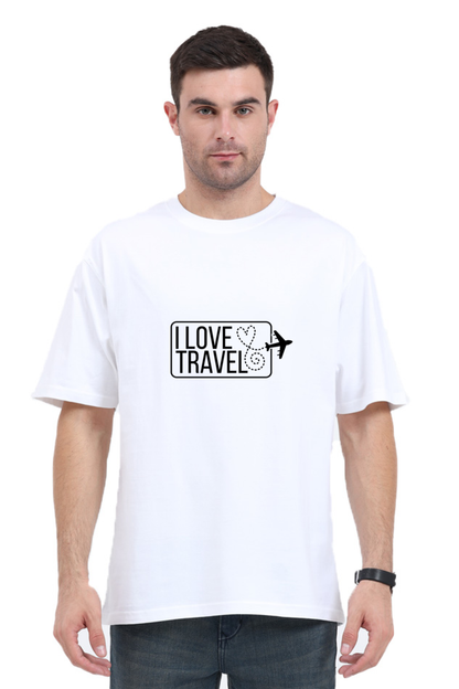 I Love Travel: Oversized T-shirt