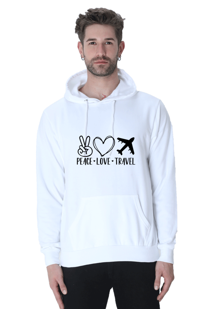 Peace Love Travel Hoodie