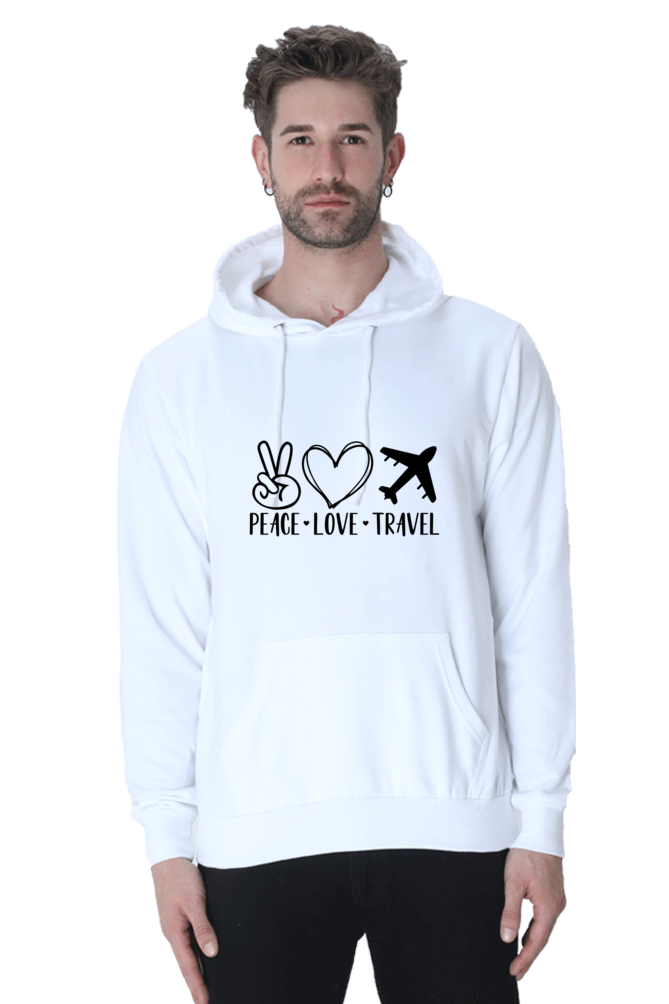 Peace Love Travel Hoodie