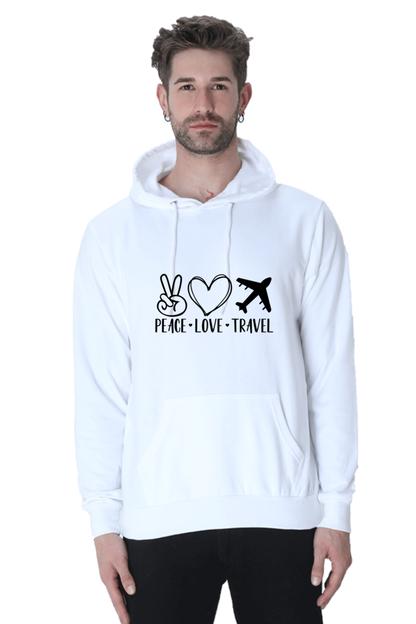 Peace Love Travel Hoodie