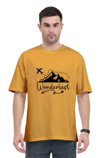 Wanderlust Explorer Oversized T-shirt