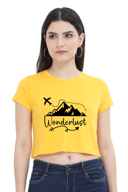 Wanderlust : Crop Top