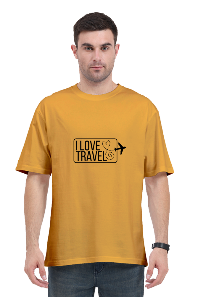 I Love Travel: Oversized T-shirt