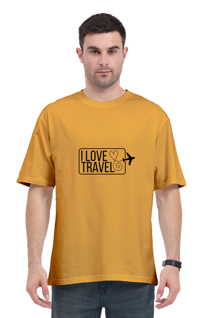 I Love Travel: Oversized T-shirt