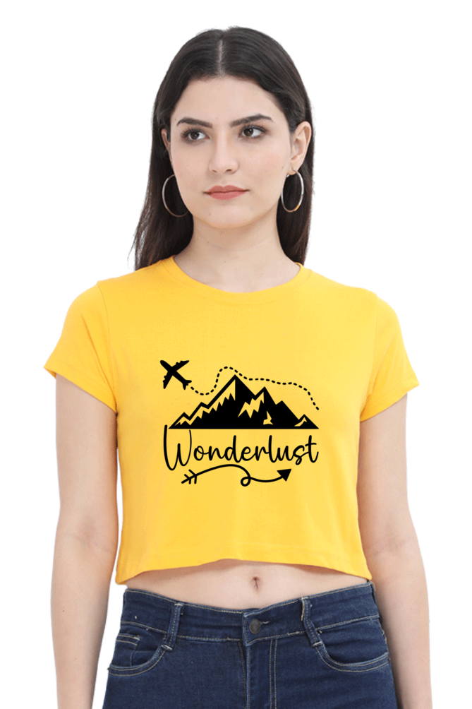 Wanderlust : Crop Top