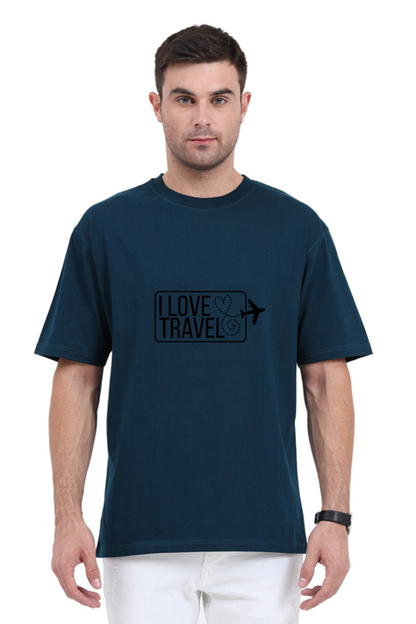 I Love Travel: Oversized T-shirt