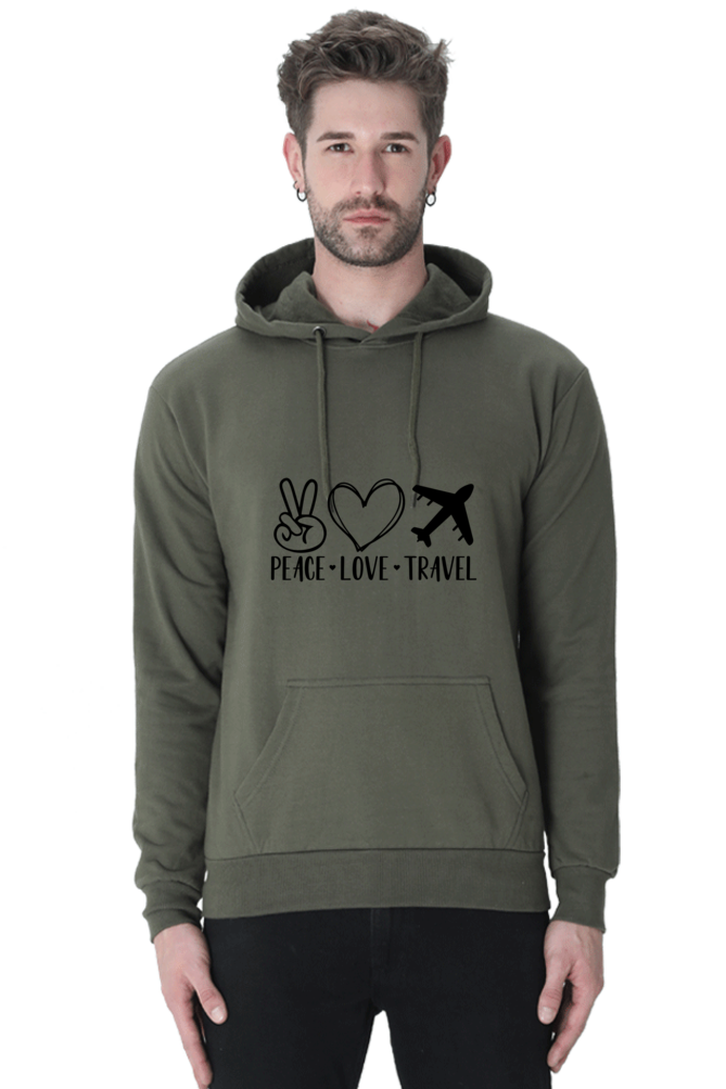 Peace Love Travel Hoodie