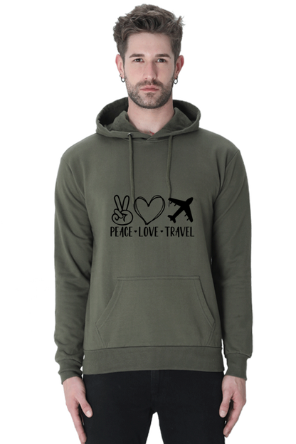 Peace Love Travel Hoodie