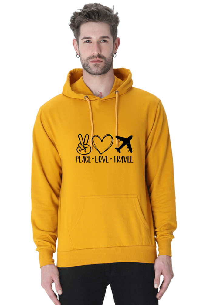 Peace Love Travel Hoodie