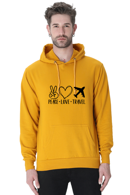 Peace Love Travel Hoodie