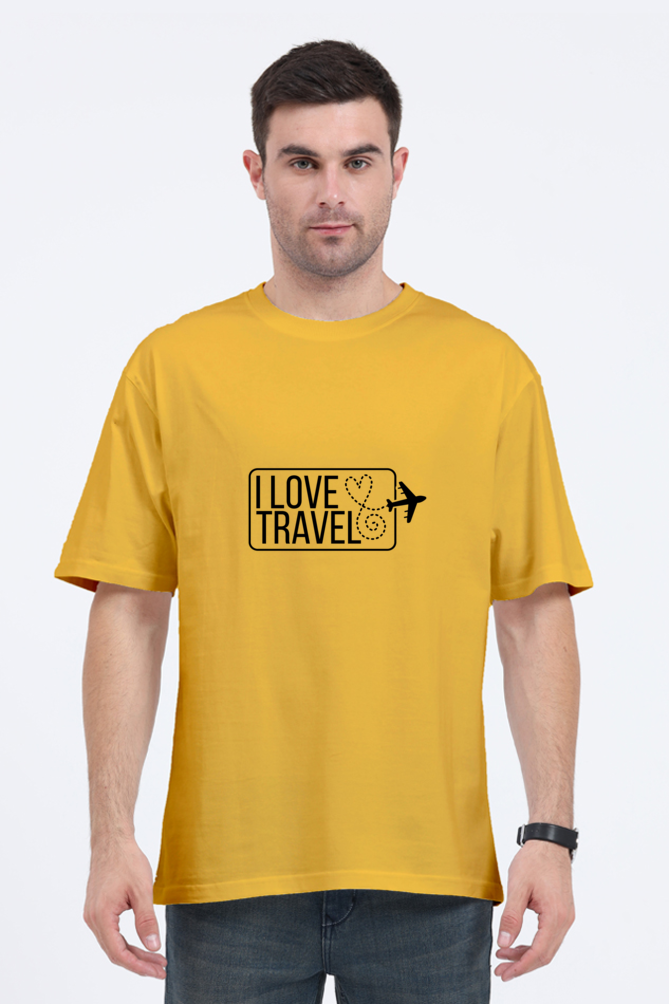 I Love Travel: Oversized T-shirt