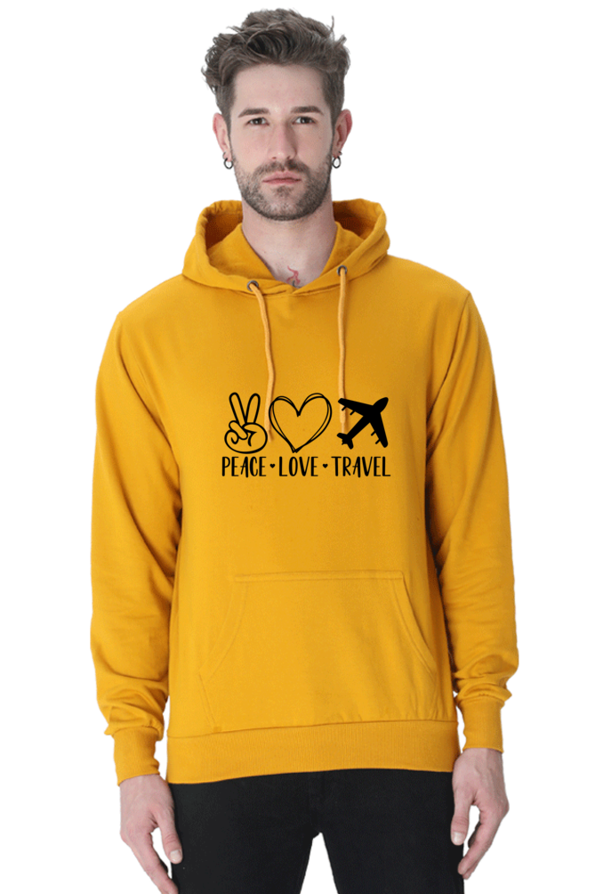 Peace Love Travel Hoodie