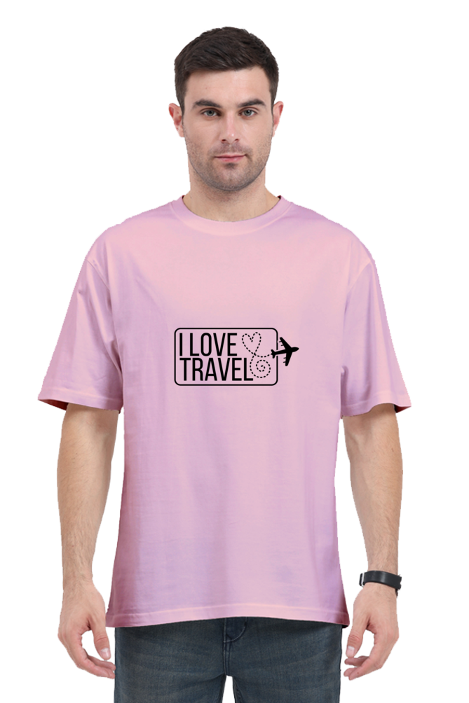 I Love Travel: Oversized T-shirt