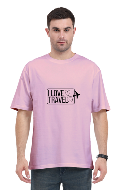 I Love Travel: Oversized T-shirt