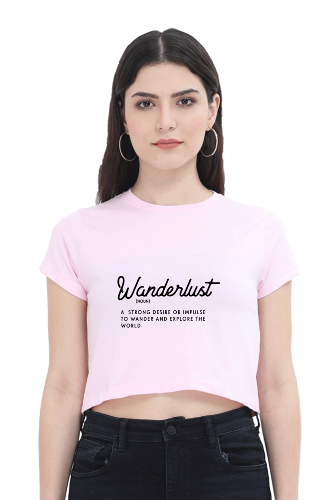 Wanderlust Crop Top