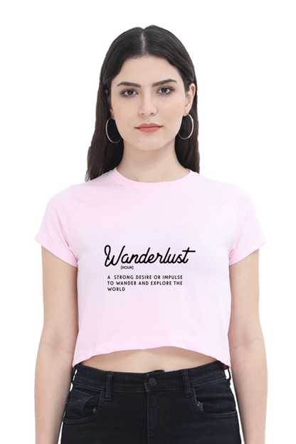 Wanderlust Crop Top