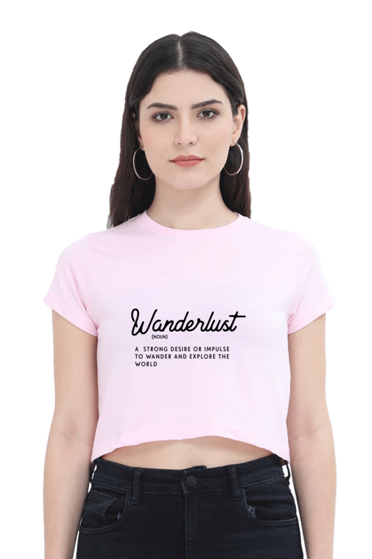 Wanderlust Crop Top