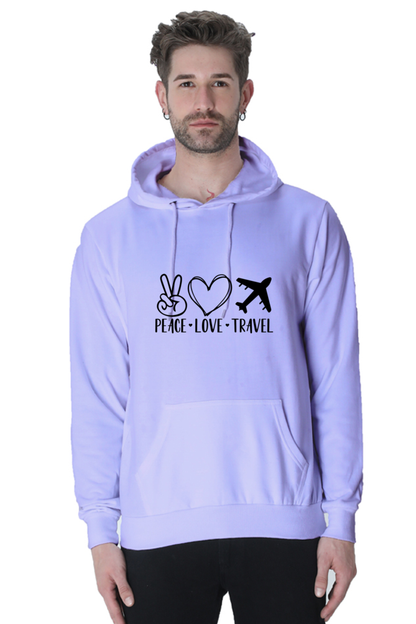 Peace Love Travel Hoodie