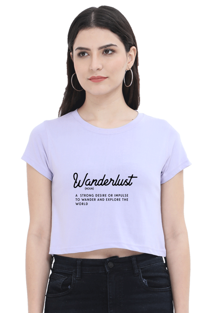 Wanderlust Crop Top