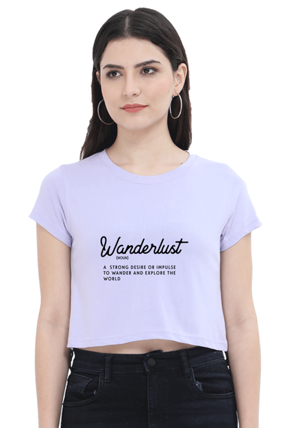 Wanderlust Crop Top