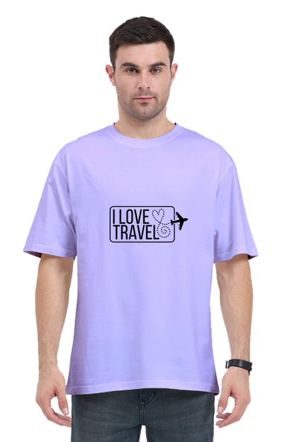 I Love Travel: Oversized T-shirt