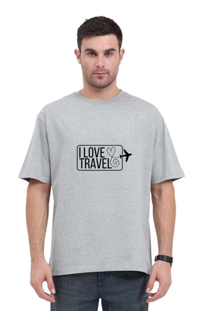 I Love Travel: Oversized T-shirt