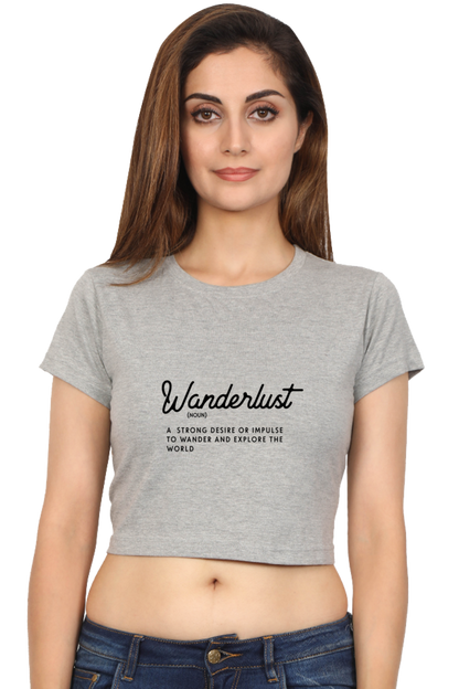 Wanderlust Crop Top