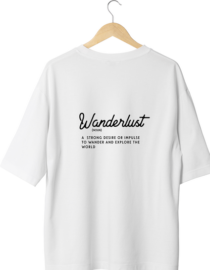 Wanderlust: Oversized T-shirt