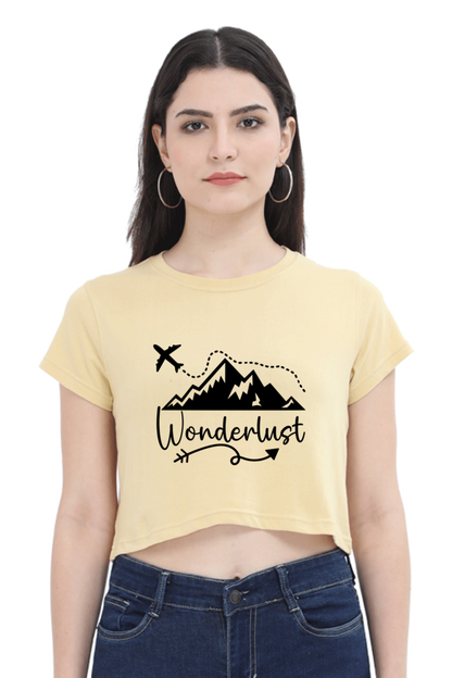 Wanderlust : Crop Top