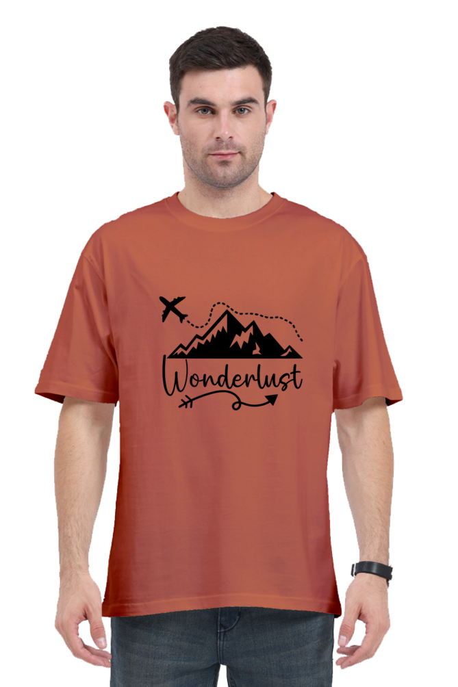 Wanderlust Explorer Oversized T-shirt