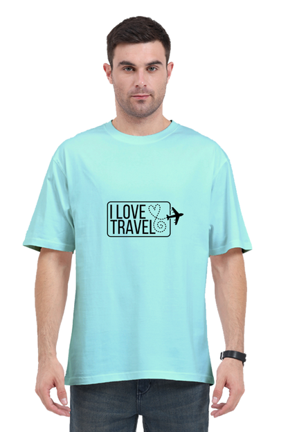 I Love Travel: Oversized T-shirt