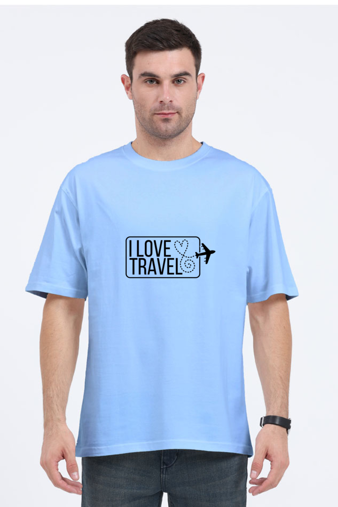 I Love Travel: Oversized T-shirt