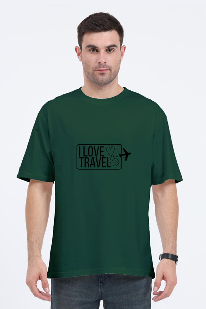 I Love Travel: Oversized T-shirt